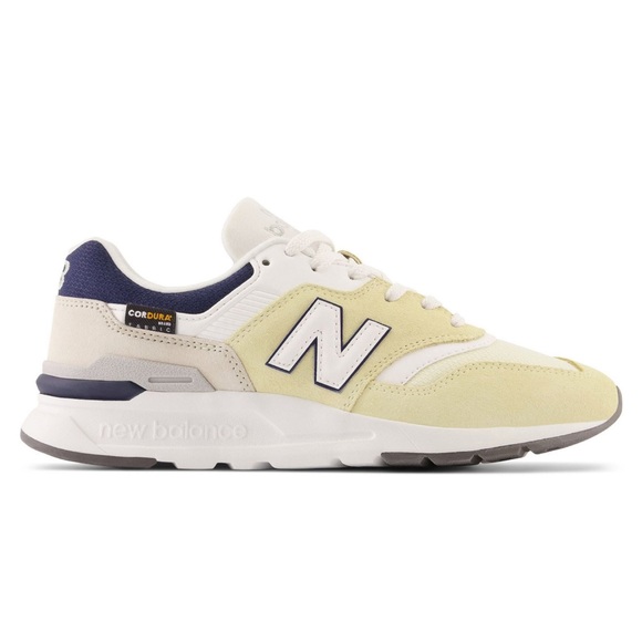 New Balance Shoes - New Balance 997H CORDURA Pale Yellow Women’s Suede Athletic Running Shoes